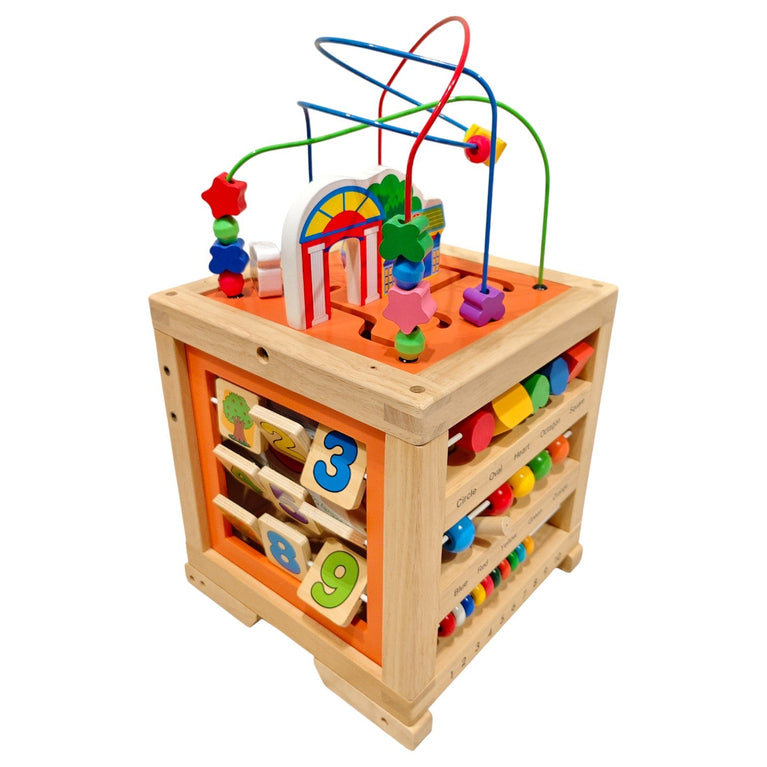 Factory-Price-6-in-1-Multifunctional-Wooden-Activity-Baby-Walker-1-5