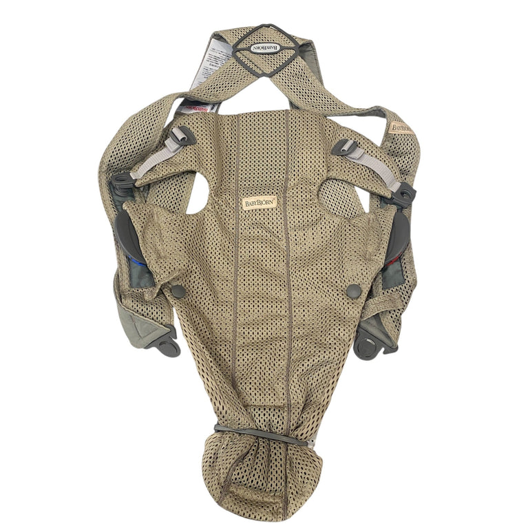 BabyBjörn Baby Carrier Mini 3D Mesh - Grey Beige