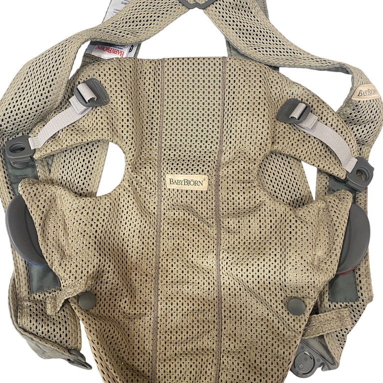 BabyBjörn Baby Carrier Mini 3D Mesh - Grey Beige