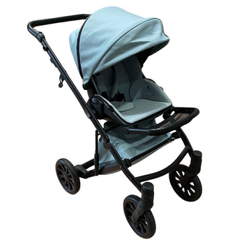 Anex Stroller E-type Travel System with Bassinet Toddler Seat Footmuff & Storage Bag - Light Blue