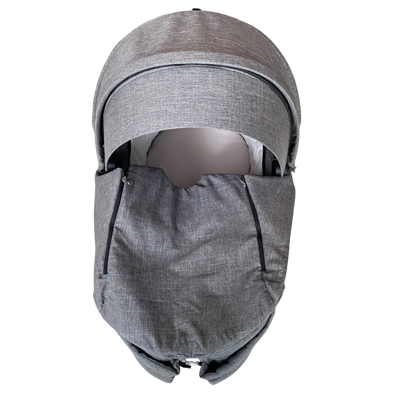 Stokke V6 xplory Stroller and Bassinet  - Grey-1-11