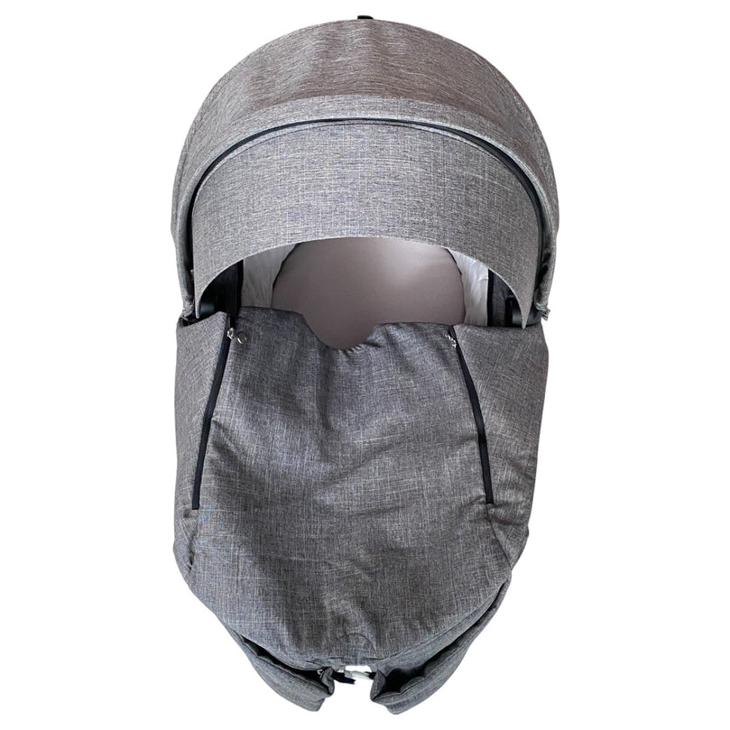 Stokke V6 xplory Stroller and Bassinet  - Grey-1-11