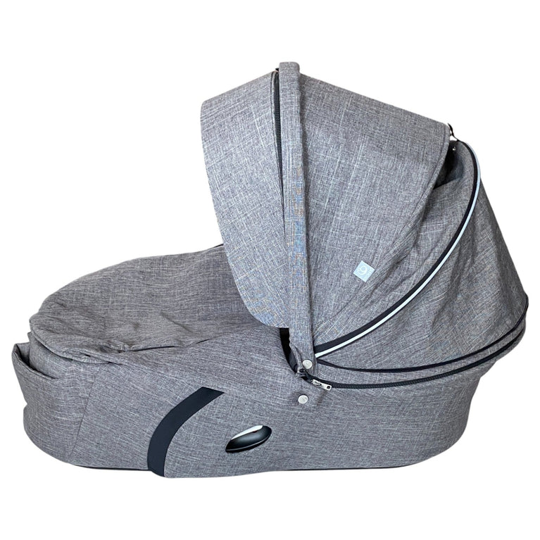 Stokke V6 xplory Stroller and Bassinet  - Grey-1-12