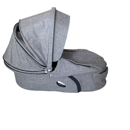Stokke V6 xplory Stroller and Bassinet  - Grey-1-13