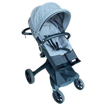 Stokke V6 xplory Stroller and Bassinet  - Grey-1-1