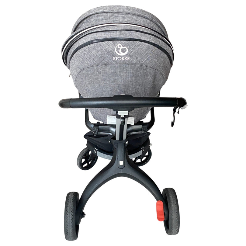 Stokke V6 xplory Stroller and Bassinet  - Grey-1-7
