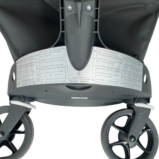 Stokke V6 xplory Stroller and Bassinet  - Grey-1-8