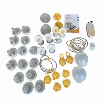 Medela-Freestyle-Hands-Free-Double-Electric-Breast-Pump-Yellow-1-1