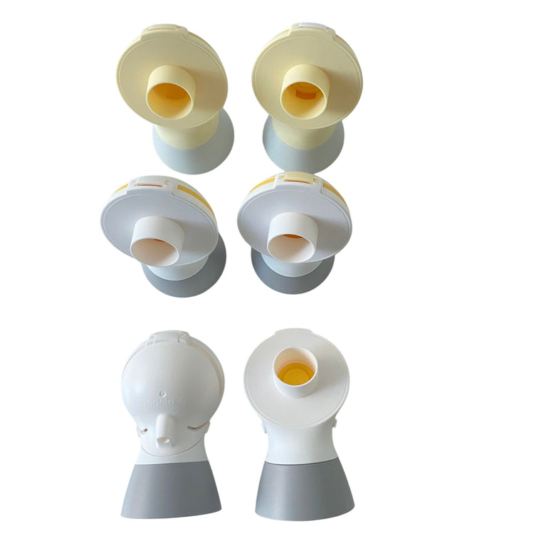 Medela-Freestyle-Hands-Free-Double-Electric-Breast-Pump-Yellow-1-7