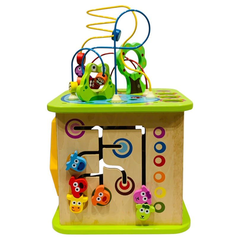 Hape-Country-Critters-Wooden-Activity-Play-Cube-Multicolor-1-3