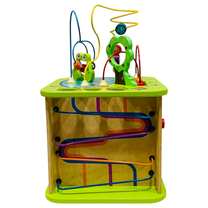 Hape-Country-Critters-Wooden-Activity-Play-Cube-Multicolor-1-5