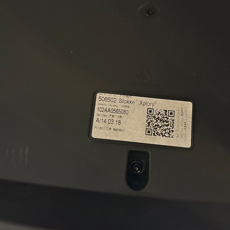 stokke xplory serial number Stokke Xplory V6 Chassis Black - Modern Grey | Shop used Strollers in UAE