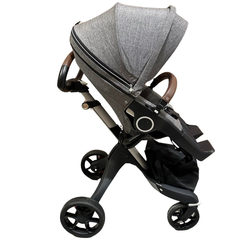 stokke xplory v6 black Stokke Xplory V6 Chassis Black - Modern Grey | Shop used Strollers in UAE
