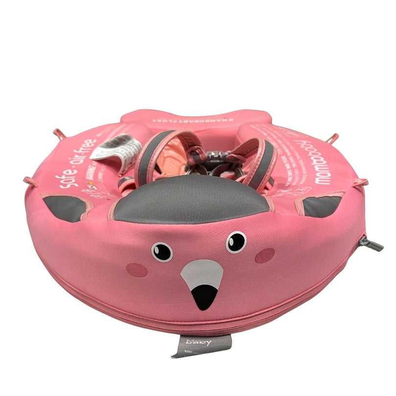 Mambobaby-Float-Deluxe-with-Canopy-and-Tail-Flamingo-Pink-1-2