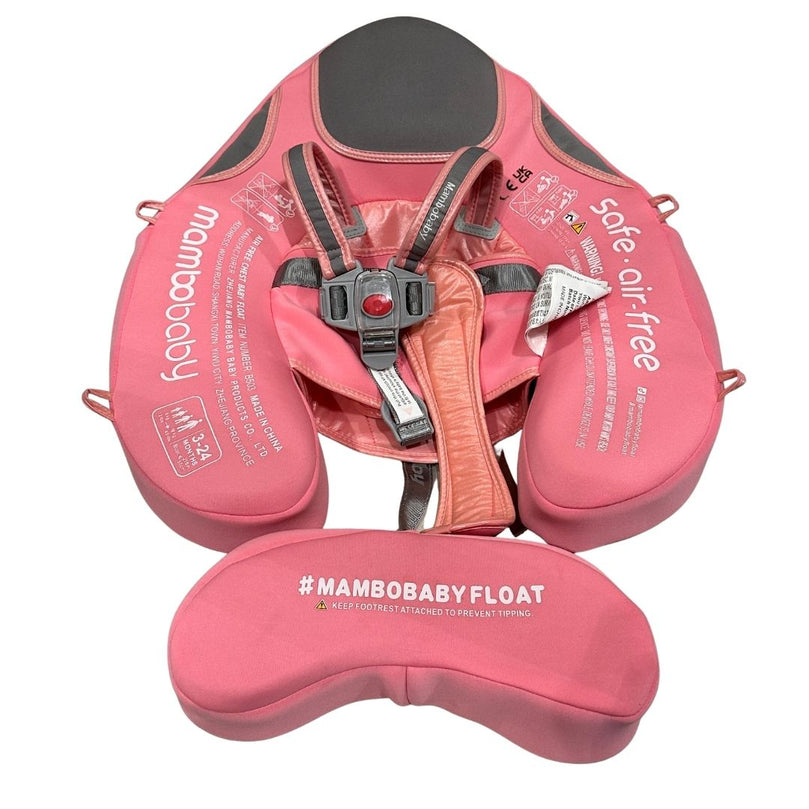 Mambobaby-Float-Deluxe-with-Canopy-and-Tail-Flamingo-Pink-1-3