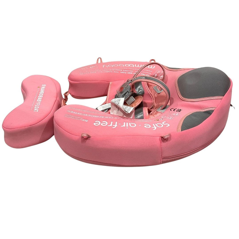 Mambobaby-Float-Deluxe-with-Canopy-and-Tail-Flamingo-Pink-1-4