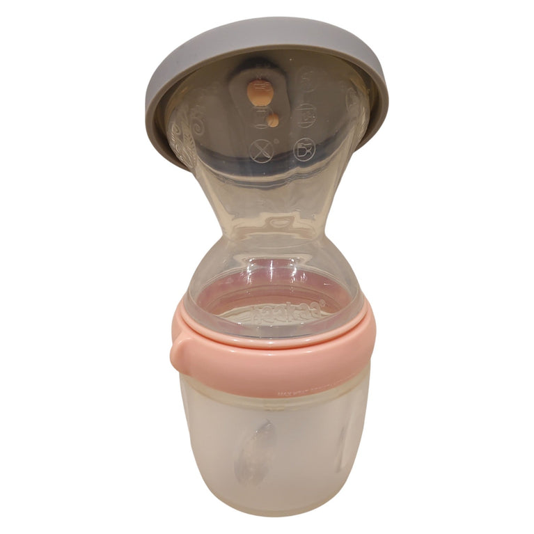 Haakaa-Silicone-Breast-Pump,-Generation-3---160ml---Peach-2-3