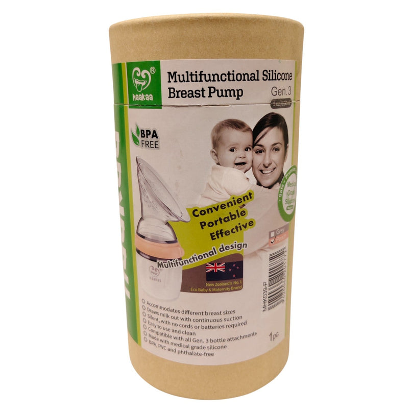 Haakaa-Silicone-Breast-Pump,-Generation-3---160ml---Peach-2-6