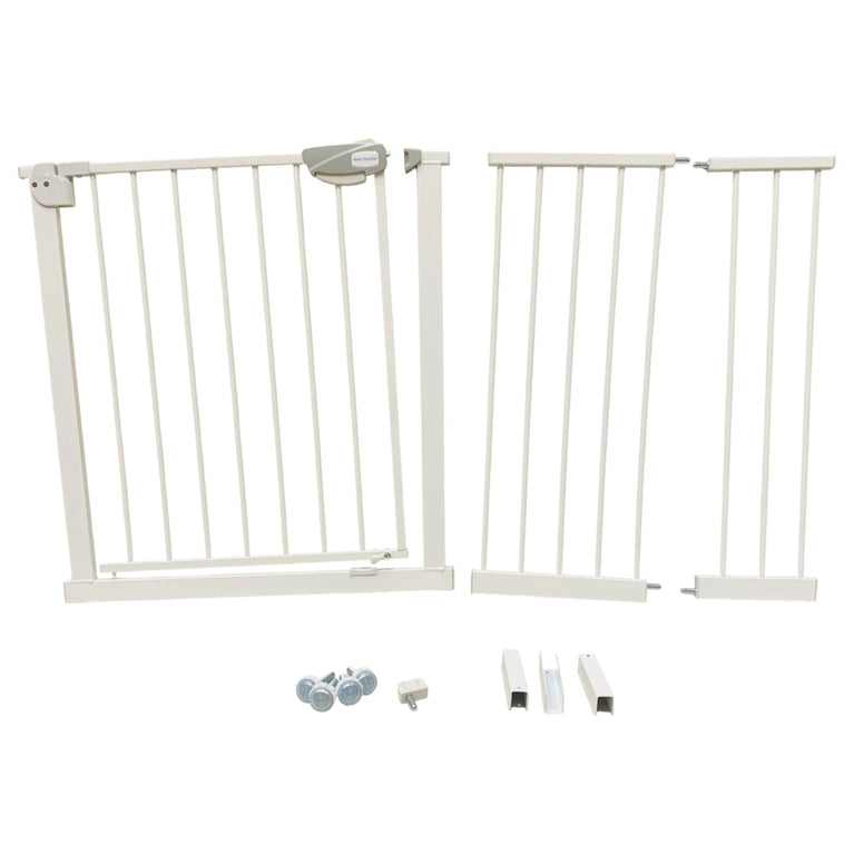 RuiHhome-Auto-Close-Safety-Baby-Gate-White-2-3