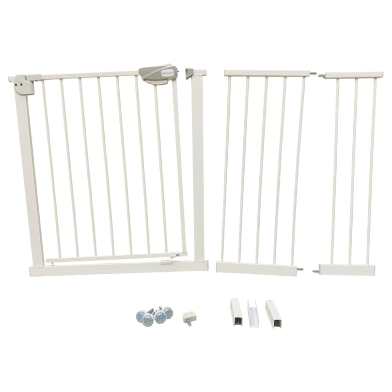 RuiHhome-Auto-Close-Safety-Baby-Gate-White-2-3