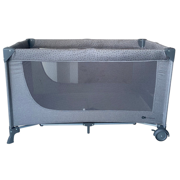 Kinderkraft-JOY-2-Travel-Cot-Grey-1-4