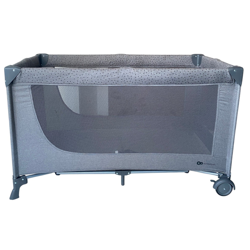 Kinderkraft-JOY-2-Travel-Cot-Grey-1-4