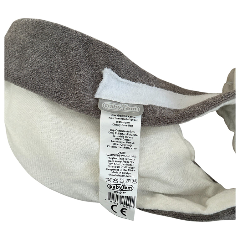 Babyjem Cherry Core Filled Baby Colic Belt - Grey