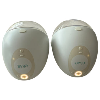 Elvie Double Electric Wearable Hands Free Breast Pump with Elvie Catch Breast Milk Silicone Cups