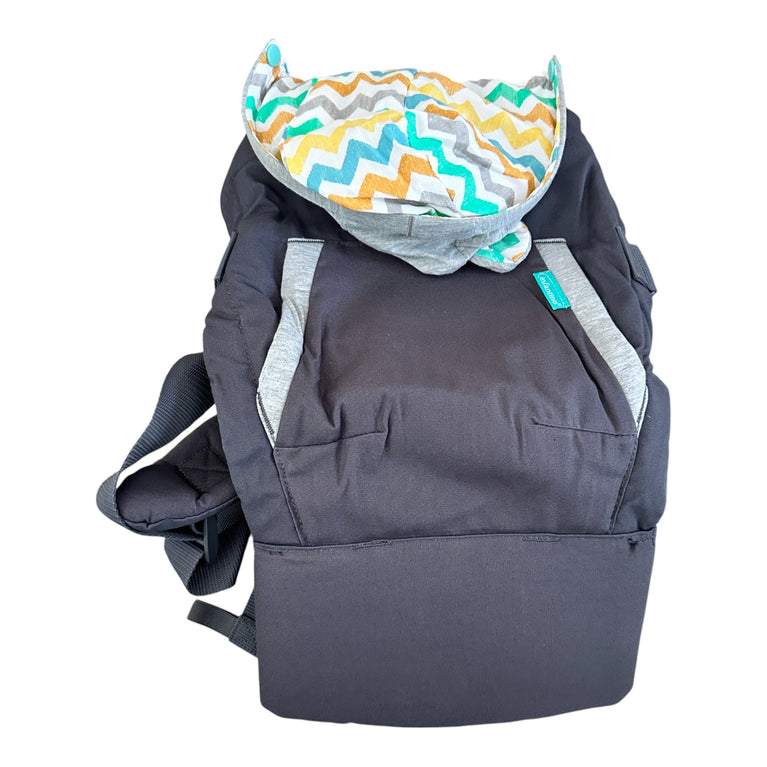 Infantino Cuddle Up Ergonomic Carrier W/ Removable Hood - Grey