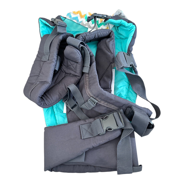Infantino Cuddle Up Ergonomic Carrier W/ Removable Hood - Grey