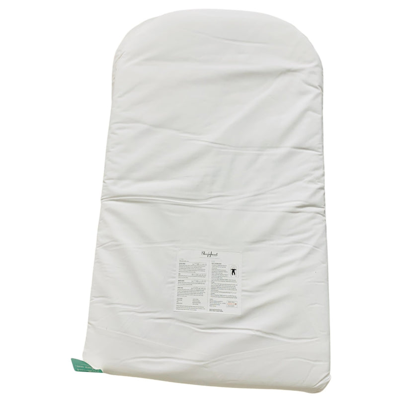Sleepyhead-(DockATot)-Grand-Dock-Pod-Baby-Lounger-+-Spare-Cover-Pristine-White-/-Green-Geometry-30-7
