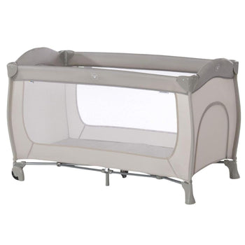 Hauck Sleep N Play Go Plus 4-Piece Combination Travel Cot - Grey