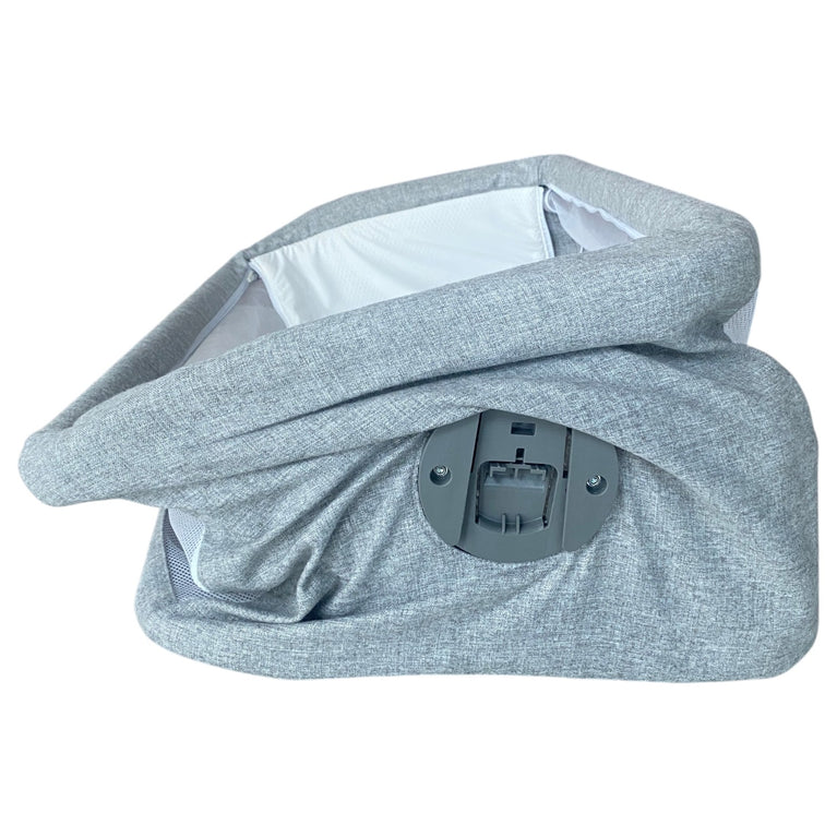Mamas-&-Papas-Lua-Bedside-Crib-Grey-4-4