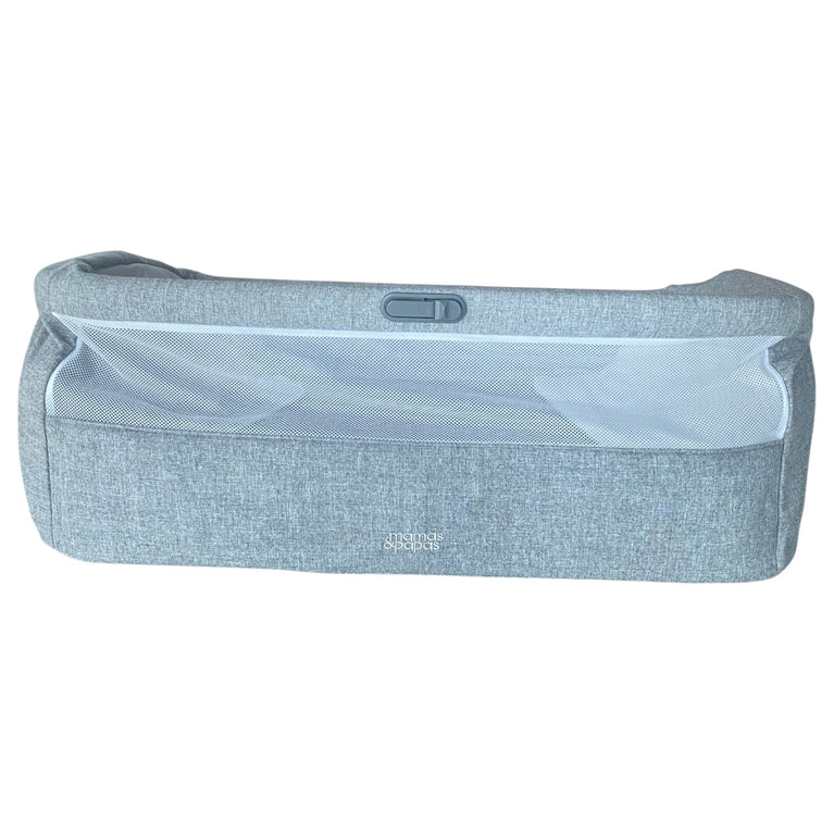 Mamas-&-Papas-Lua-Bedside-Crib-Grey-4-5