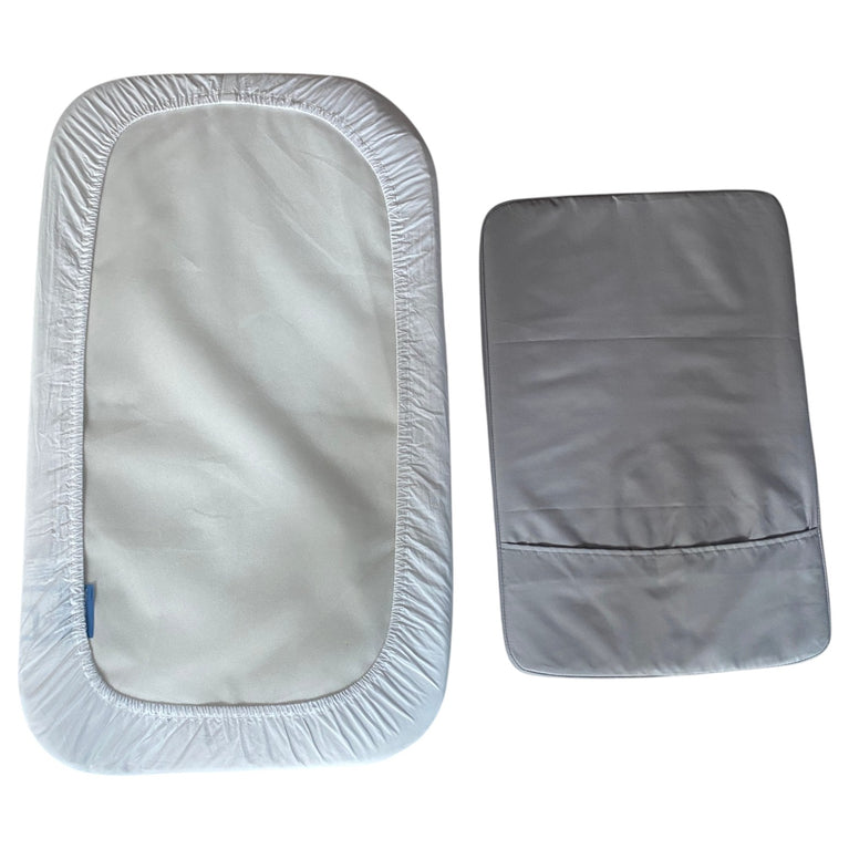 Mamas-&-Papas-Lua-Bedside-Crib-Grey-4-7