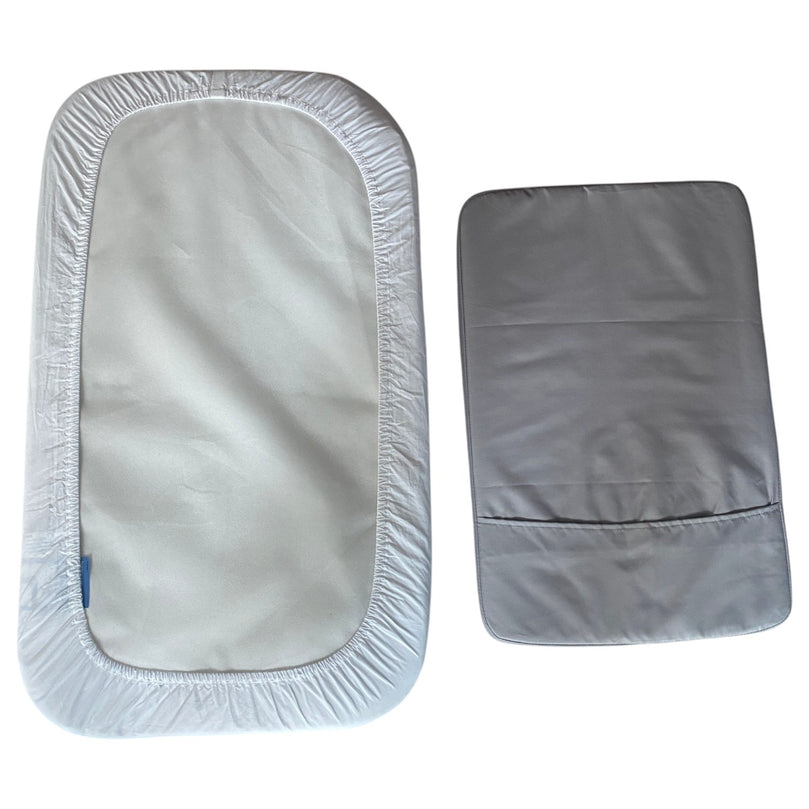 Mamas-&-Papas-Lua-Bedside-Crib-Grey-4-7
