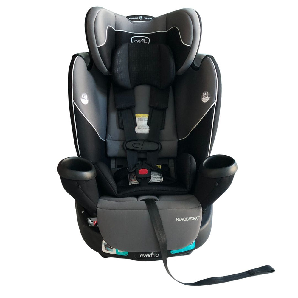 evenflo revolve360 all-in-one car seat - amherst Evenflo Revolve360 Rotational All-in-One Convertible Car Seat - Amherst Gray | Shop used Car Seats & Accessories in UAE