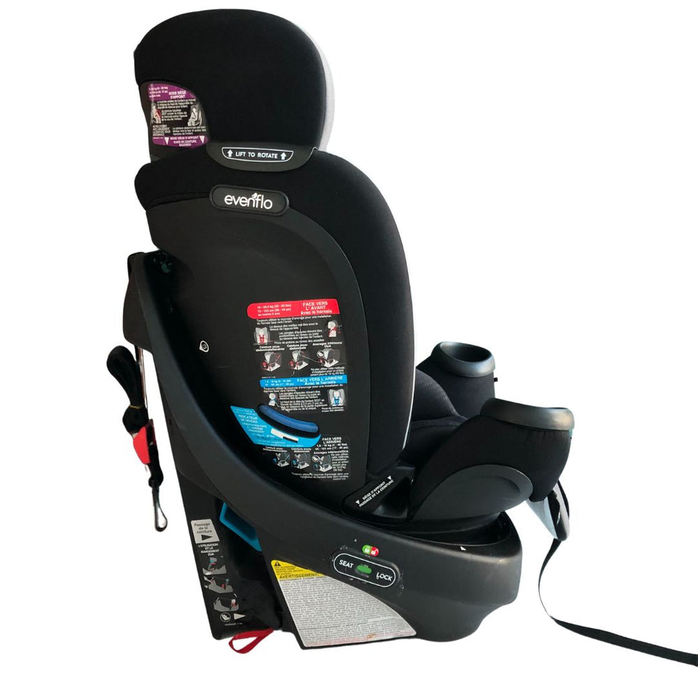 evenflo revolve360 amherst Evenflo Revolve360 Rotational All-in-One Convertible Car Seat - Amherst Gray | Shop used Car Seats & Accessories in UAE