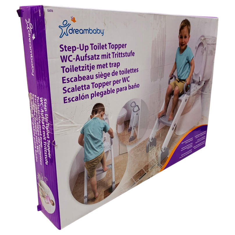 Dream-Baby-Step-Up-Toilet-Topper---Grey/White-1-2