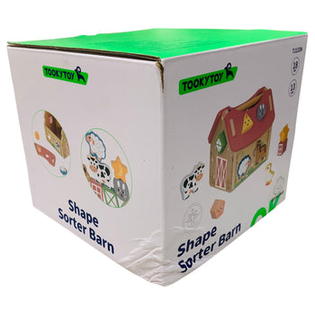 Little Chus Shape Sorter Barn