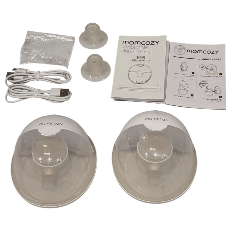 Momcozy-M5-Double-Electric-Wearable-Breast-Pump-White-1-1