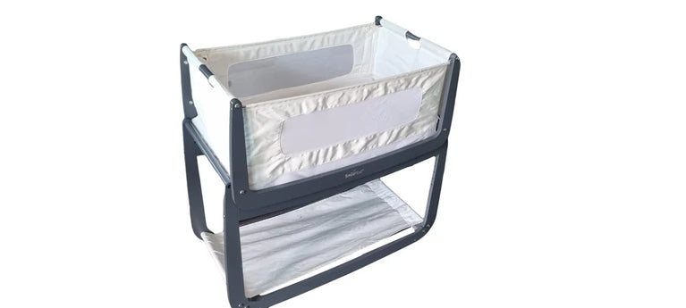 Snuz-SnuzPod4-Bedside-Crib-Slate-Grey-1-1