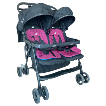 Joie-Aire-Twin-Stroller-Pink-and-Blue-1-1