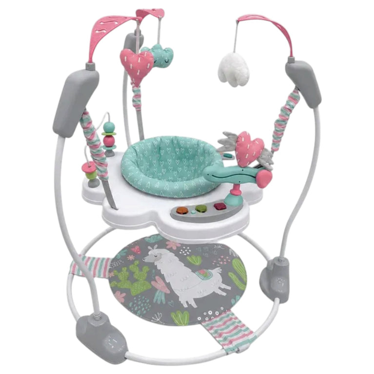 Little-Learners-Llama-Baby-Jumper-360°-Rotating-Activity-Centre-with-Sensory-Crinkle-Mat-Multi-Color-1-1