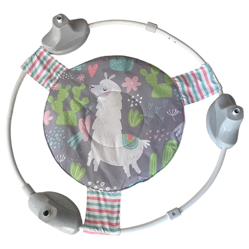 Little-Learners-Llama-Baby-Jumper-360°-Rotating-Activity-Centre-with-Sensory-Crinkle-Mat-Multi-Color-1-7