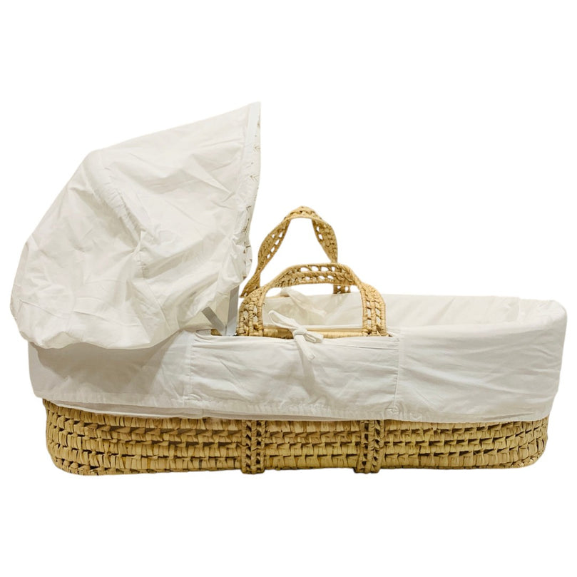 Kinder-Valley-Waffle-Palm-Moses-Basket-with-Stand-White-2-4