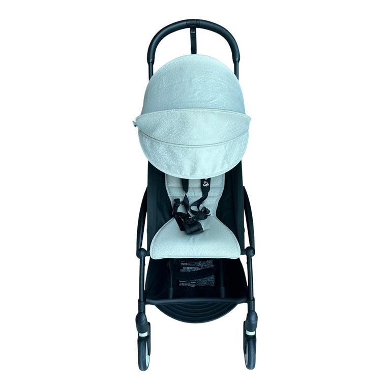 Stokke-YOYO-x-Bonpoint-Frame-Stroller-with-Color-Pack-Black/Beige-2-3