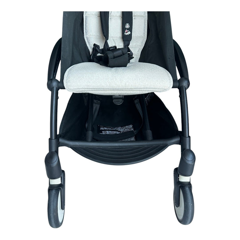 Stokke-YOYO-x-Bonpoint-Frame-Stroller-with-Color-Pack-Black/Beige-2-6
