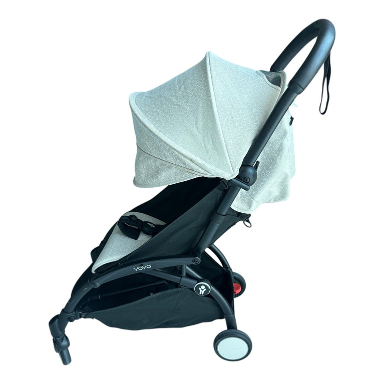 Stokke-YOYO-x-Bonpoint-Frame-Stroller-with-Color-Pack-Black/Beige-2-8
