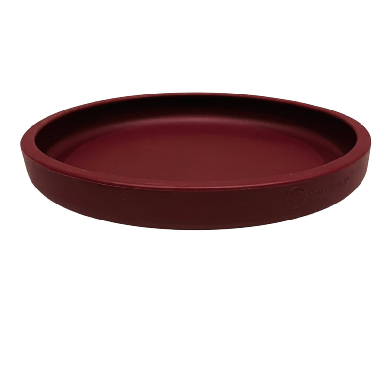 Eco-Rascal-Silicone-Plate-with-Removable-Divider-Burgundy-1-4